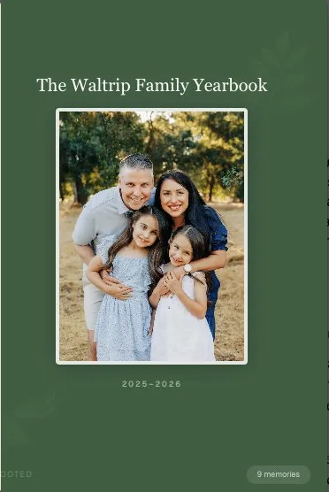 Rooted family yearbook